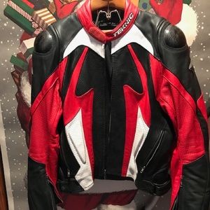 Leather motorcycle /riding jacket